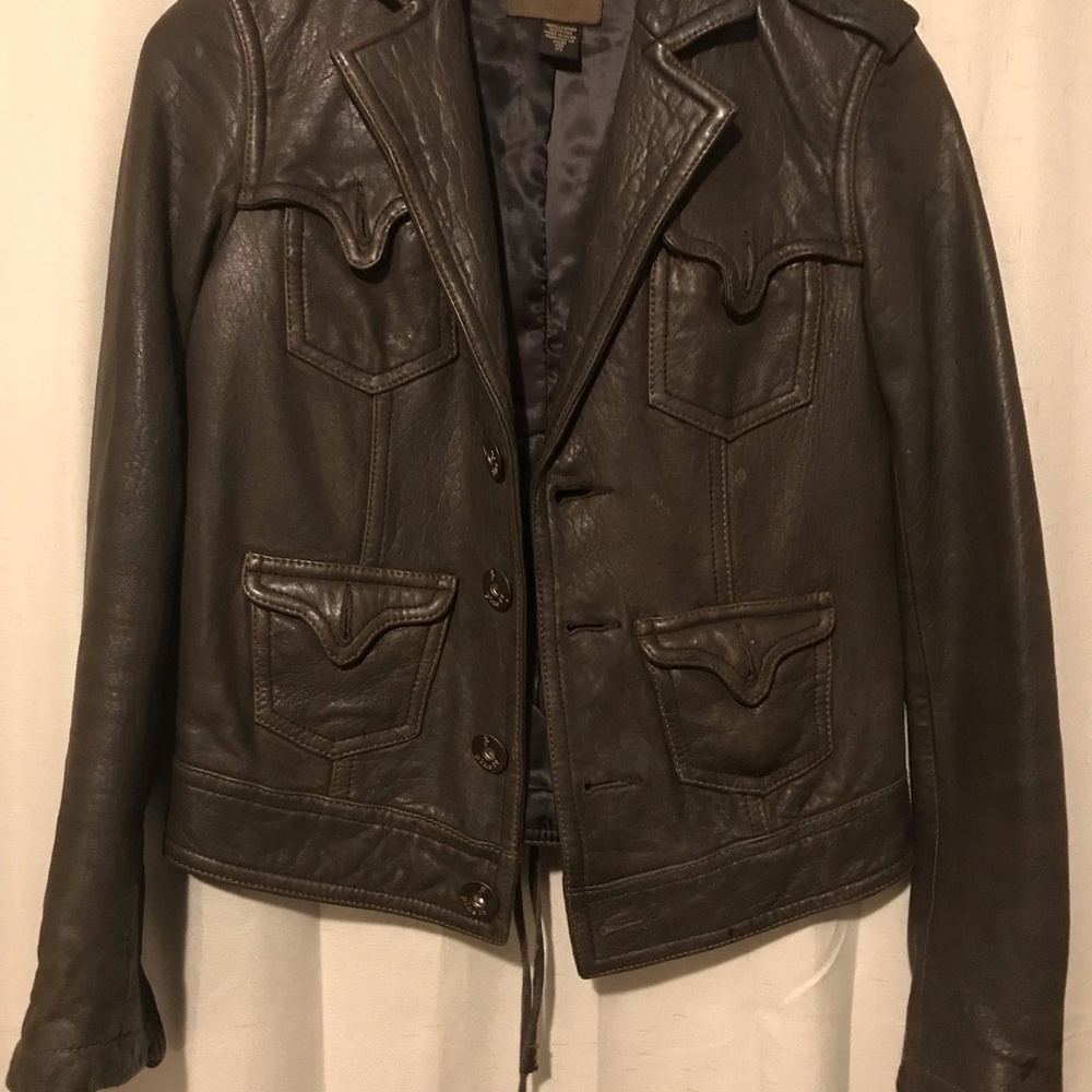Pine IV - Leather Jacket